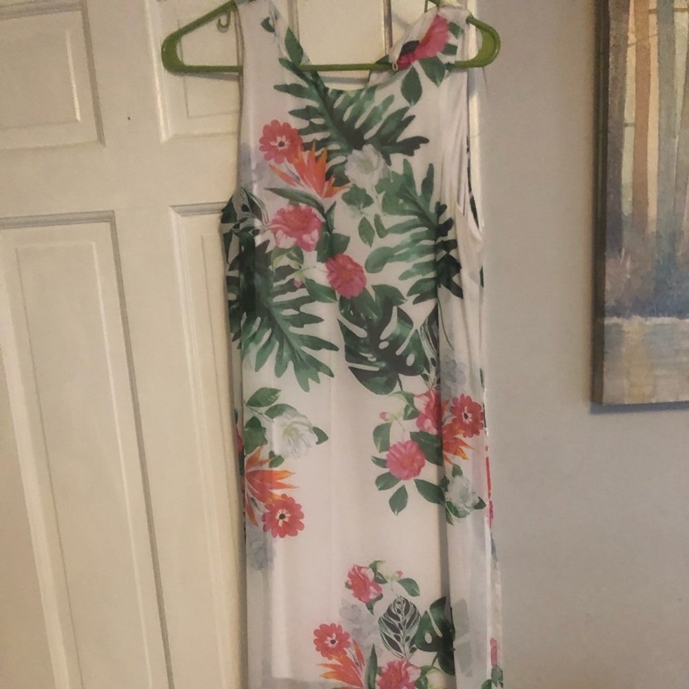 Tropical/floral dress